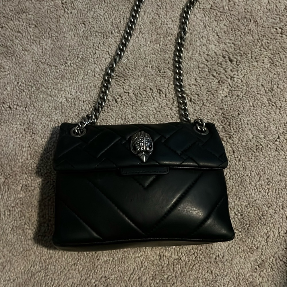 Kurt Geiger London Mini Kensington Quilted Leather Crossbody Bag